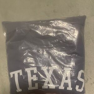 Unisex Navy Blue Texas Sweatshirt